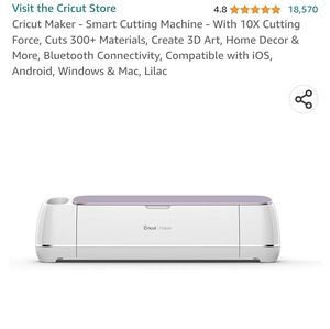 { Cricut }  - Maker Machine